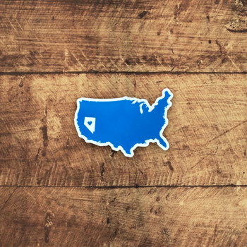 US of NV Sticker