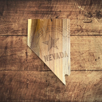 Nevada Battle Born Cutting Board